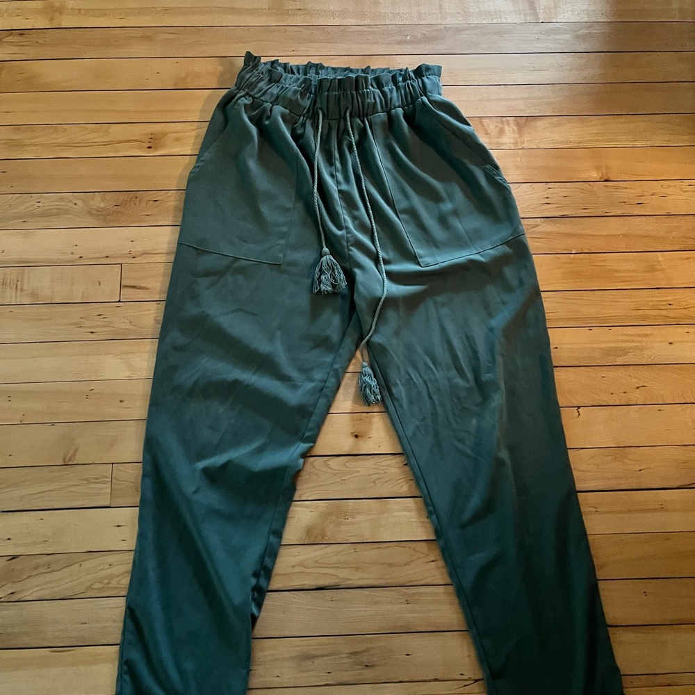 Ellison Dark Green Trousers
